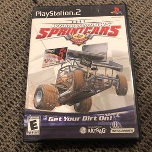 PS2 2002 World of Outlaws Sprintcars
